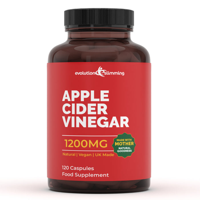 Vinagre de sidra de manzana 1200 mg 