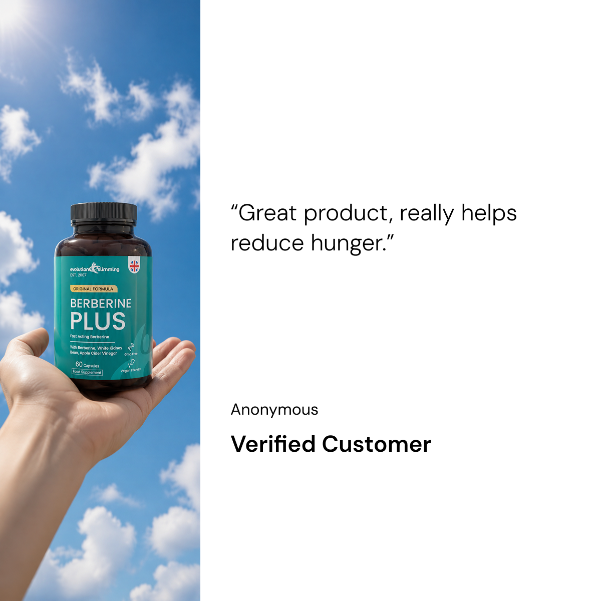 Berberine Plus  – Fast-Acting Metabolic Support - 60 Capsules