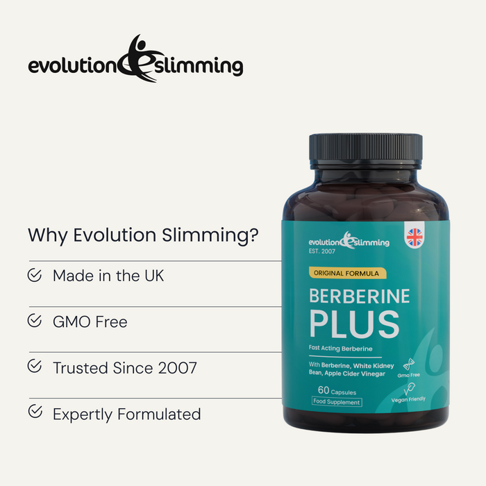 Berberine Plus  – Fast-Acting Metabolic Support - 60 Capsules