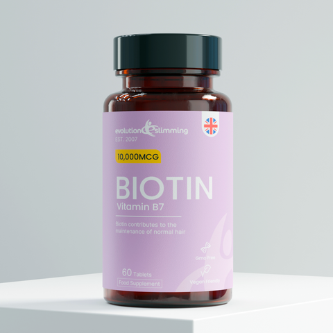 Biotina máxima 10.000 mcg