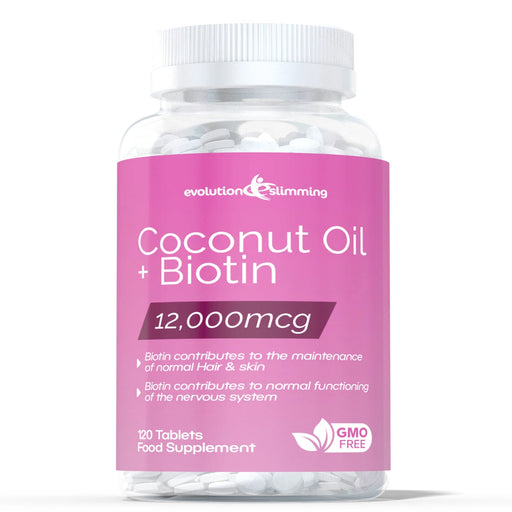 Coconut Oil & Biotin Tablets - Evolution Slimming