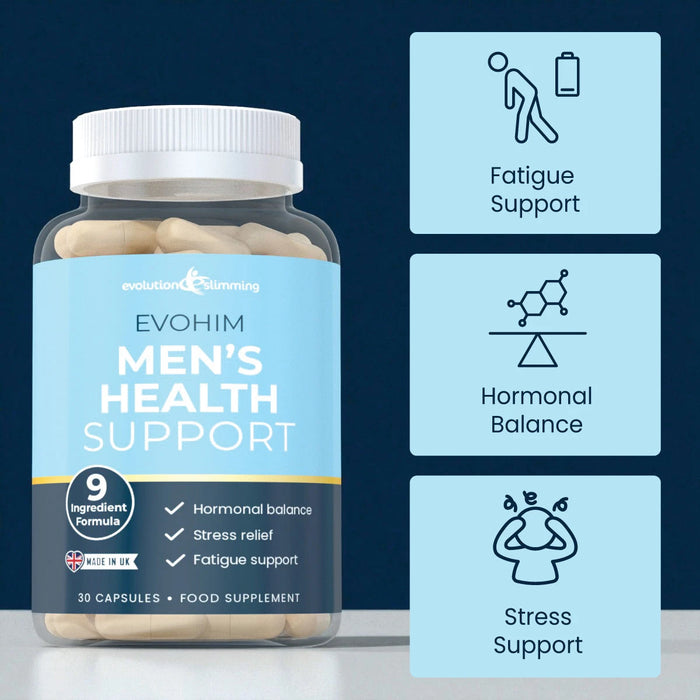 EvoHim Men's Health Supplement – Vitality & Hormonal Balance Evolution Slimming