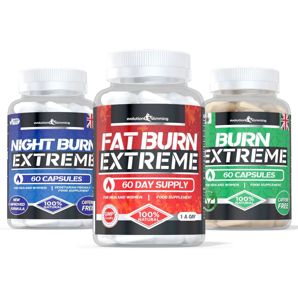 Fat Burn Extreme Multipack Combo - 3 Step Weight Management Combo - Evolution Slimming