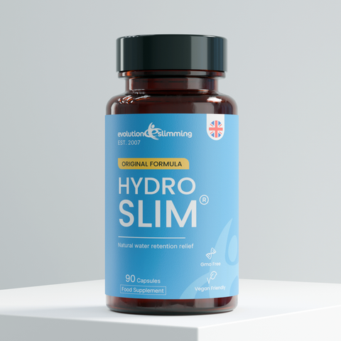 Cápsulas herbales HydroSlim® para el alivio de la retención de líquidos