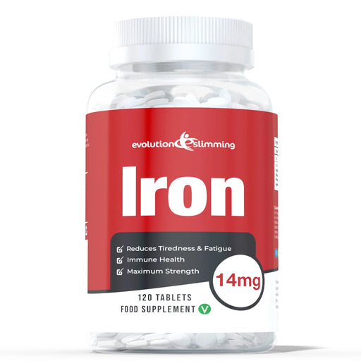 Iron Ferrous Bisglycinate 14mg - Gentle Iron Supplement for Enhanced Absorption Evolution Slimming