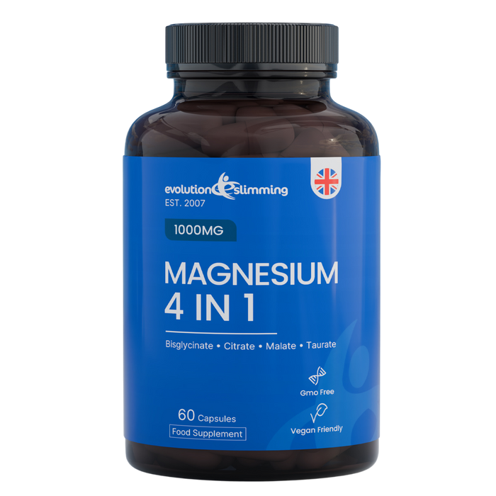 Magnesium 4 in 1 - Magnesium Taurate, Citrate, Malate & Bisglycinate