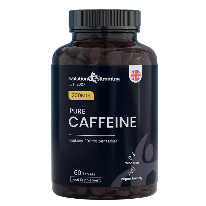 Pure Caffeine 200mg Tablets