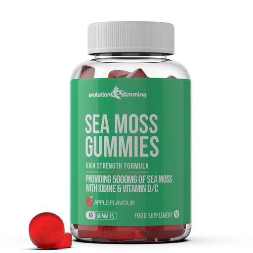 Sea Moss Gummies with Iodine, Vitamin C & Vitamin D -  Anti-Inflammatory & Immunity Support Evolution Slimming