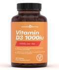 Vitamin D D3 1,000 IU Tablets - 120 Tablets supplement packaging