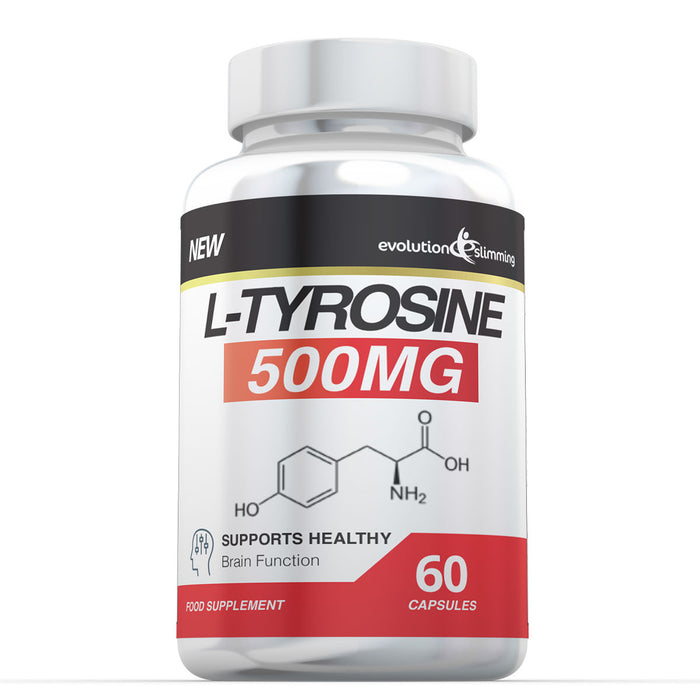 L-Tyrosine 500mg - Mental Focus & Stress Support