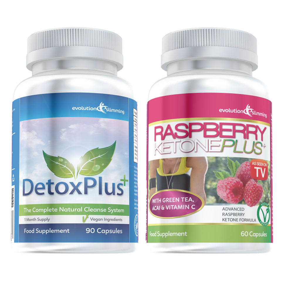 Raspberry Ketone Plus & Detox Colon Cleanse Combo Pack